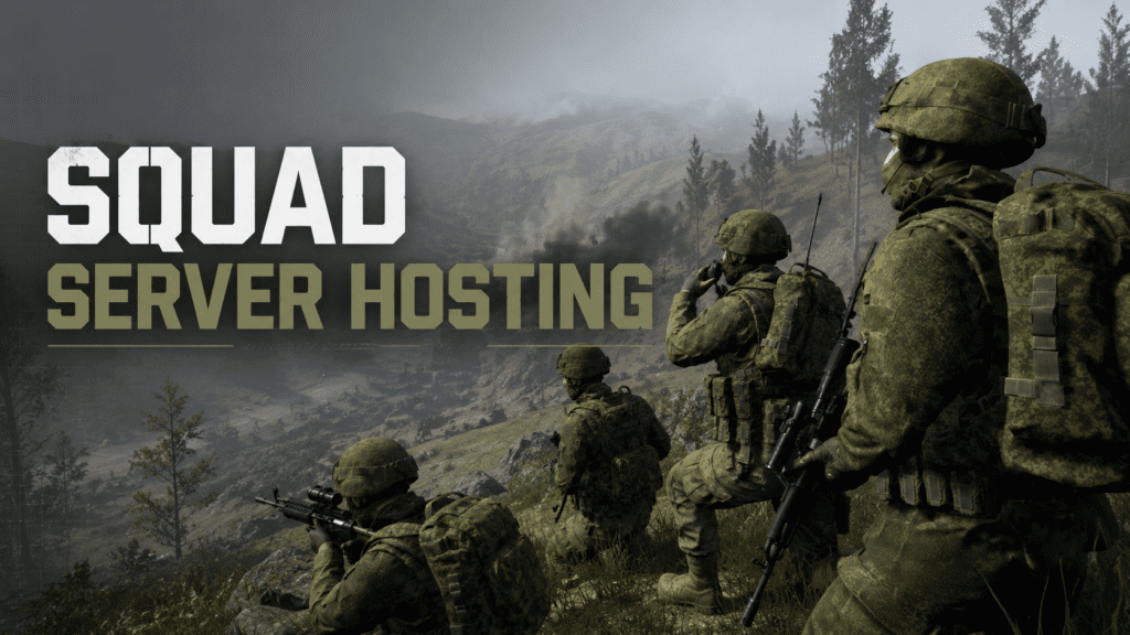 Squad Server Hosting, Academy Hosting, premium servers